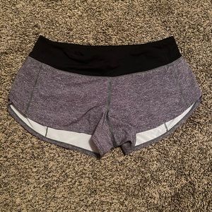 Size 8 lululemon speed up shorts